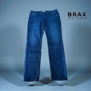 Brax, Hi-Flex Style CHUCK Men’s Jeans, Modern Fit, Size 40X34, Premium Denim